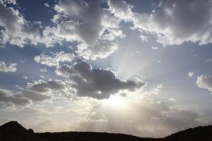 Ciel Nuageux sur Béchar