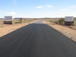 Sur la route de Taghit