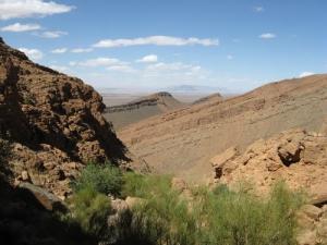 Les montagnes environnantes de la wilaya de Béchar