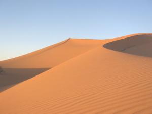 les dunes au couher de soleil (Commune d'Igli)