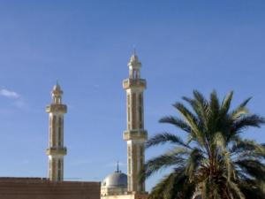 منارة المسجد العتيق لمدينة الوادي