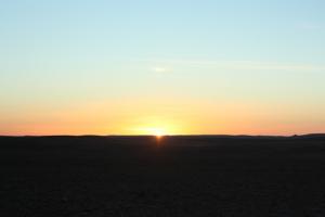 Coucher de Soleil sur la commune de Taghit