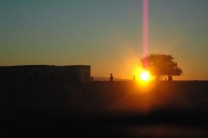 Coucher de soleil  sur Béchar