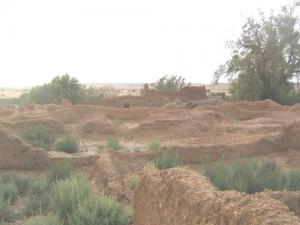 Les ruines de Ksar Touzdite à Igli