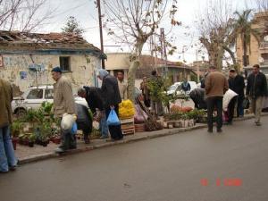 Marché de fleurs à Blida