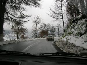 En route vers le sommet de Chrea