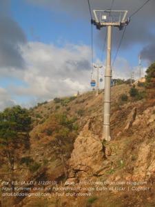 Un Pylone de téléphérique à Chrea