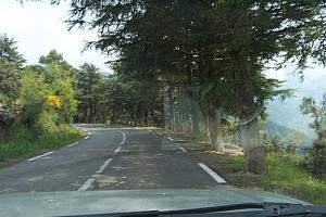Vers Chréas sur la route