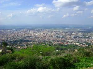 Chréa - vue sur Blida
