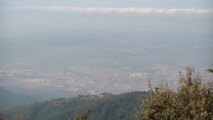 Vue sur Blida depuis Chrea
