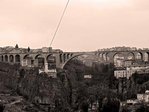 جسر من مدينة قسنطينة