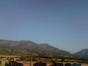 Vue sur les montagnes de  Chréa