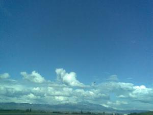 Montagne enneigée prés de Blida