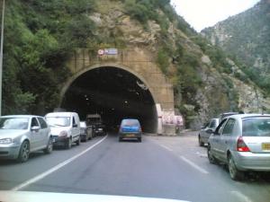 Le second Tunnel de Chiffa