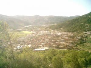 Vue d'ensemble sur la ville de Oued Djer