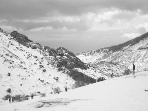 Vue des Montagnes d'Algerie
