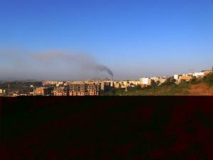 Vue de Blida depuis la Ferme Amrouche