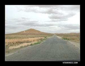 الطريق المؤدي إلى بلدية سيدي عمرو