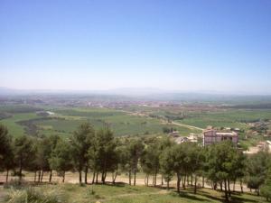 Ville de Bouira vue depuis les Ath Laâziz