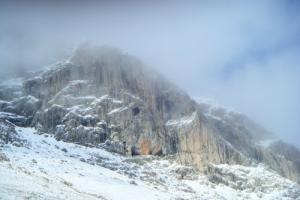 Paysage enneigé de Tikejda