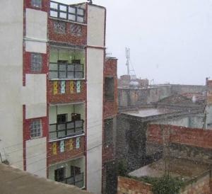 Tempête de neige sur Bouira