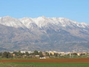 Les Montagnes du Djurdjura enneigées