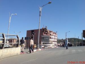 Statue de l?Émir Abdel Kader au centre ville de Bouira