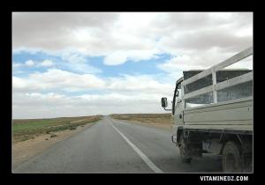 الطريق المؤدي إلى بلدية عين وسارة مرورا ببلدية الخميس