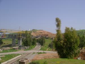 Autoroute Est Ouest en Chantier (Wilaya de Bouira)