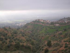 La ville de Bouira vue de loin
