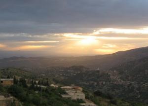Vue du Djurdjura depuis Takerboust