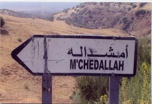 Entrée de la commune de Mchedallah