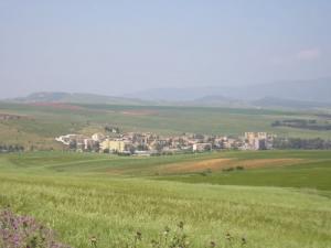 Vue d'ensemble sur la ville de Ain el Hadjar