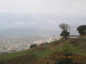 Takerbouzt vue depuis la Route Nationale 15