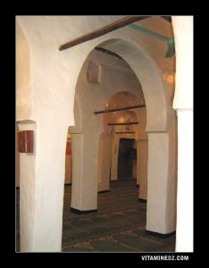 منظر داخلي لجامع سيدي ثامر