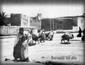 صورة قديمة من مدينة بوسعادة