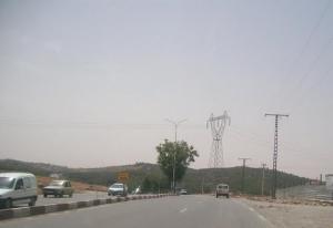 Route Nationale 9 en direction de Sétif