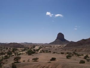 L'ancienne Montagne Volcanique d'El Hoggar