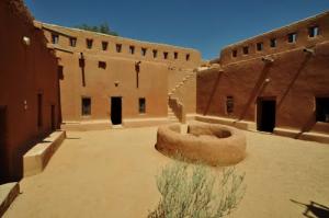 Cour du Bordj du pere de Foucauld