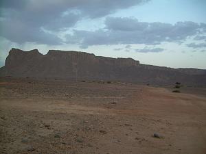Paysage désertique de Tamanrasset