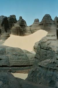 Sud Algérie. Tin Akacheker.Sables et Roches
