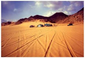 Campement dans les environs de Tamanrasset