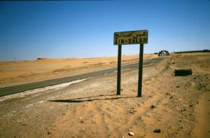 A l'entrée nord d'In Salah