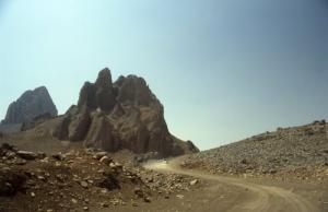 Une piste aux alentours de Tamanrasset