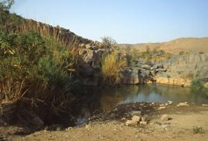 Guelta près de la montagne du Hoggar