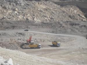 LA carrière de Phosphate de Kef Essnoun