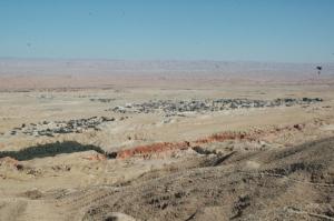 Vue désertique de Negrine