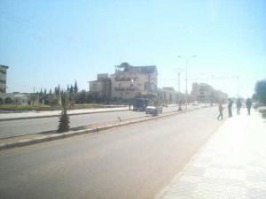 Grand boulevard à Tébéssa