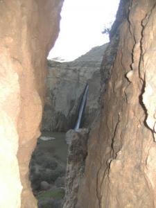 Chute d'eau à Oued Lili