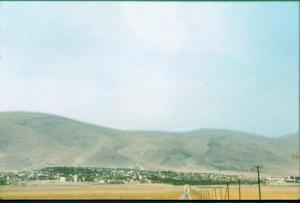 KsarChellala - Vue de la route d'Alger -avant 1980-